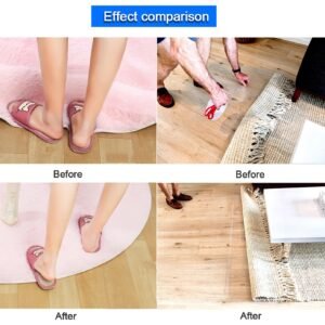 Grip Tape 3 Meter – Multipurpose Double Sided Nano Gel Strip | Heavy Duty Silicone Adhesive | Reusable, Washable, Removable | Heat Resistant, Anti-Slip Mounting Tape