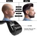Derma Roller For Hair And Beard Regrowth, 540 Micro 0.5mm Titanium Alloy Needles Reduces Hair Fall & Stimulates Hair Follicles, For Men & Women