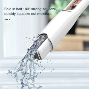 Mini Sponge Mop for Kitchen & Home Cleaning | Portable Self-Squeeze Magic Wiper | Strong Absorbent Mop for Wet & Dry Use on Bathroom, Glass, Walls, Car & Table