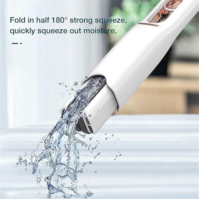 Mini Sponge Mop for Kitchen & Home Cleaning | Portable Self-Squeeze Magic Wiper | Strong Absorbent Mop for Wet & Dry Use on Bathroom, Glass, Walls, Car & Table - Image 2