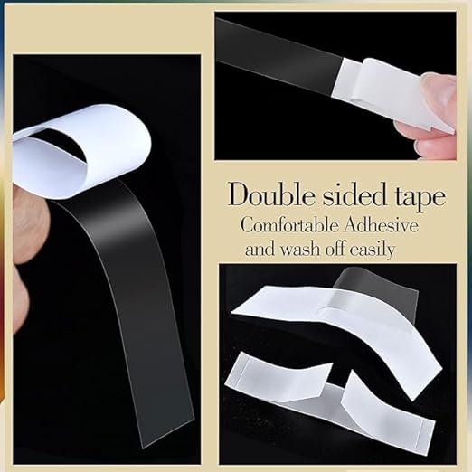Fashion Body Tape For Women, Pack of 144 strips Medical Quality Strong Double Sided With All Day Strength Adhesive For Women, Suitable For All Skin Types, Hidden Tape - Image 6