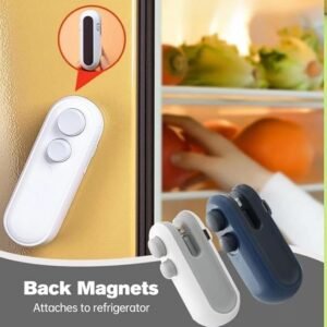 Portable Mini Sealing Machine, Handheld Packet Sealer For Food, Snacks, chips, Plastic Bag 2 in One With Cutter and USB Type C, Rechargeable (Multicolor)