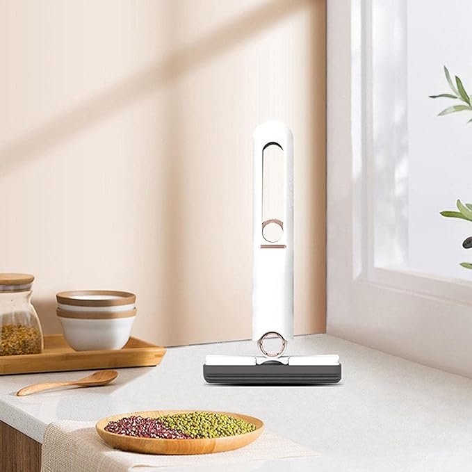 Mini Sponge Mop for Kitchen & Home Cleaning | Portable Self-Squeeze Magic Wiper | Strong Absorbent Mop for Wet & Dry Use on Bathroom, Glass, Walls, Car & Table - Image 5