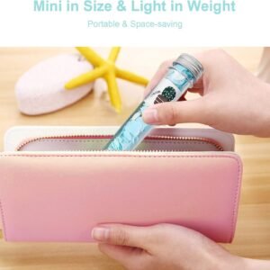 Mini Soap Paper Sheets (Pack of 4) , Portable Dissolvable Soap with Flower Petal Design in Tube | Travel-Friendly Pocket Soap for Handwashing & Hygiene