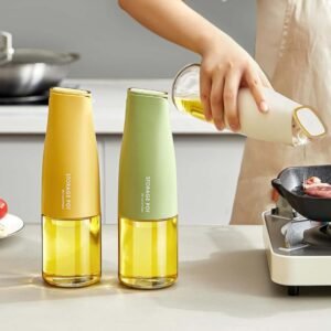 Automatic Gravity Opening Oil Dispenser bottle, Drip free with auto Shutter for Oil Pouring 500ml (Multicolor)