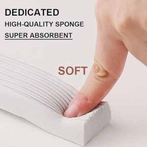 Mini Sponge Mop for Kitchen & Home Cleaning | Portable Self-Squeeze Magic Wiper | Strong Absorbent Mop for Wet & Dry Use on Bathroom, Glass, Walls, Car & Table