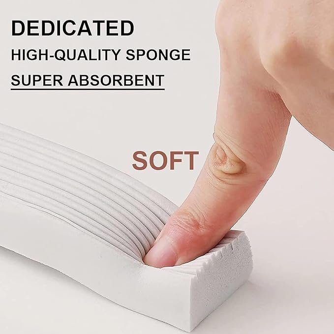 Mini Sponge Mop for Kitchen & Home Cleaning | Portable Self-Squeeze Magic Wiper | Strong Absorbent Mop for Wet & Dry Use on Bathroom, Glass, Walls, Car & Table - Image 4