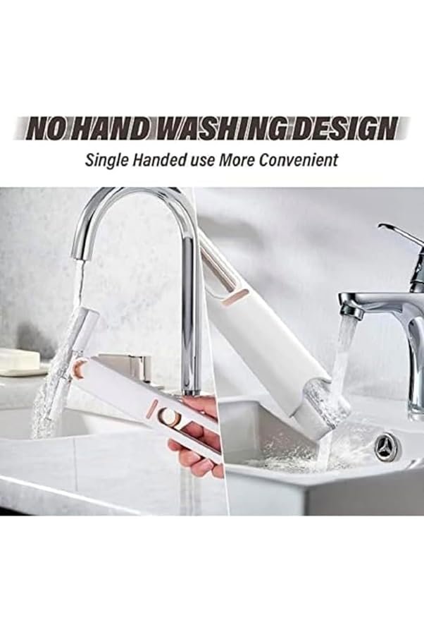 Mini Sponge Mop for Kitchen & Home Cleaning | Portable Self-Squeeze Magic Wiper | Strong Absorbent Mop for Wet & Dry Use on Bathroom, Glass, Walls, Car & Table - Image 7