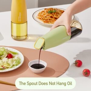 Automatic Gravity Opening Oil Dispenser bottle, Drip free with auto Shutter for Oil Pouring 500ml (Multicolor)